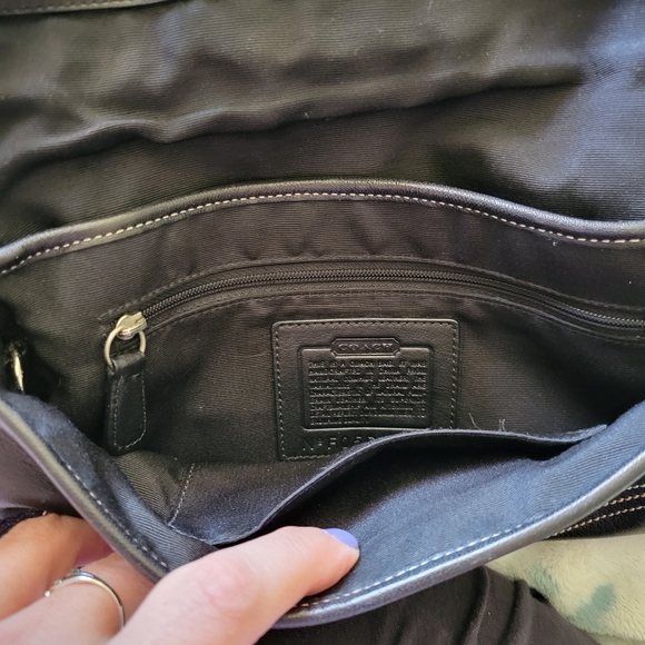 VINTAGE Coach Leather Soho Shoulder Purse *BLACK - Picture 5 of 7